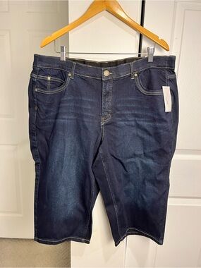 C.J Banks Signature Slimming Mid-Rise Shaped Fit Jegging 22W NWT Casual Travel